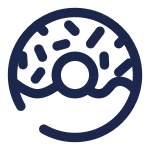Donut SVG Icon